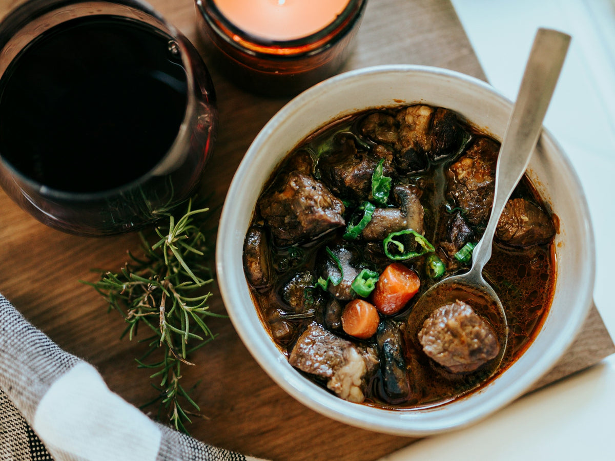 Dutch Oven Beef Stew Recipe by Tribe Ranch