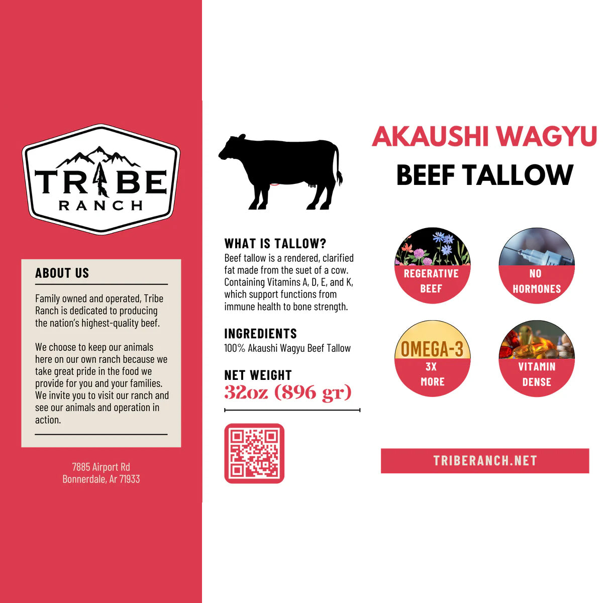 Akaushi Wagyu Beef Tallow – Tribe Ranch