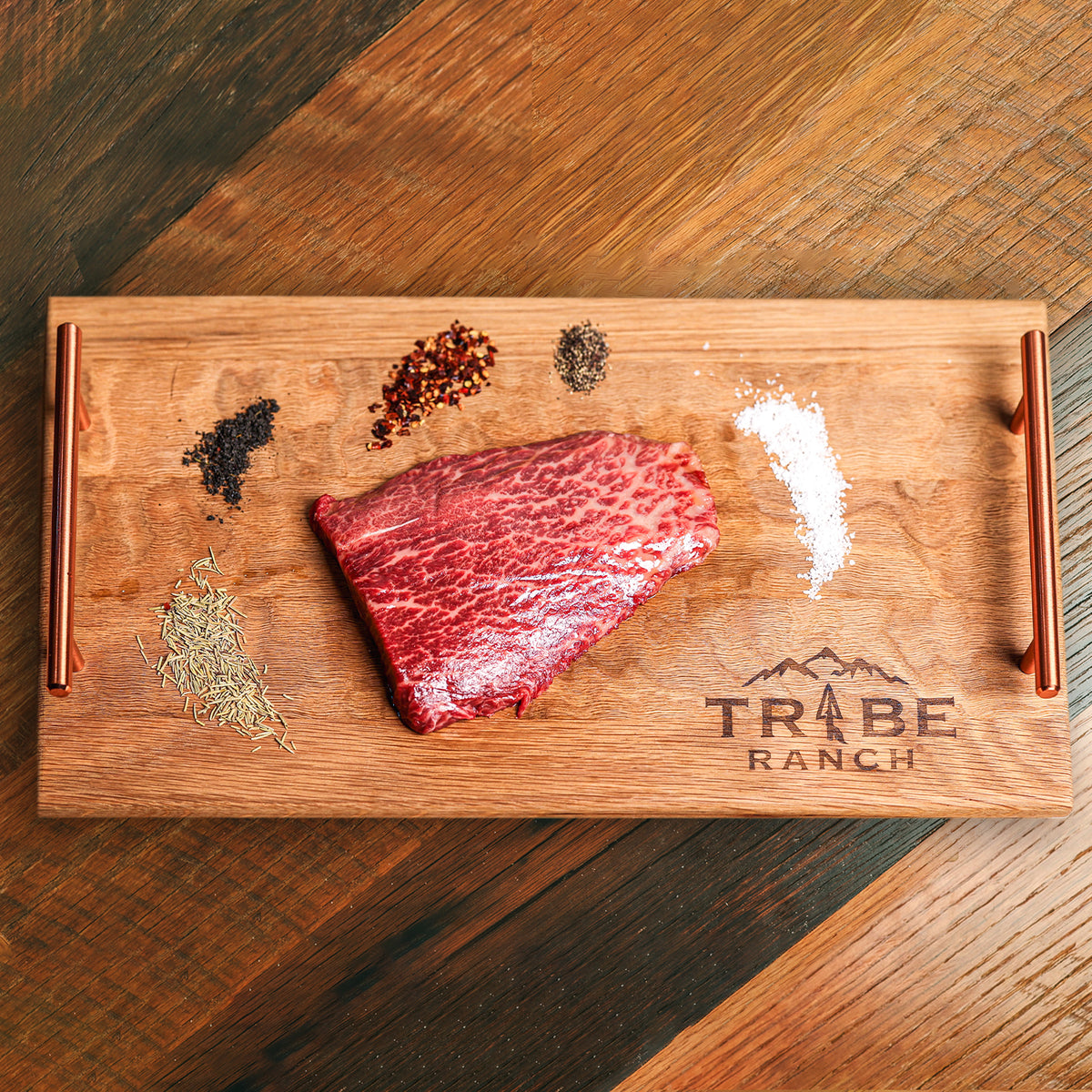 Akaushi Wagyu Flat Iron Steak – Tribe Ranch