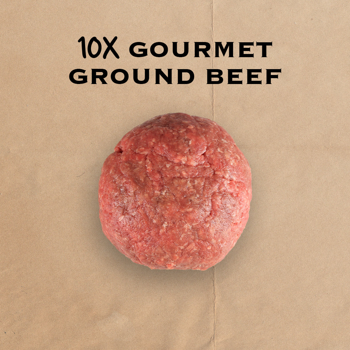 10 lbs of Gourmet Ground Beef Package